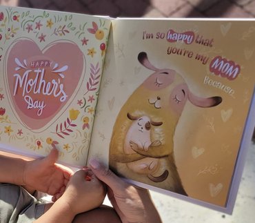 Magic book for Mom